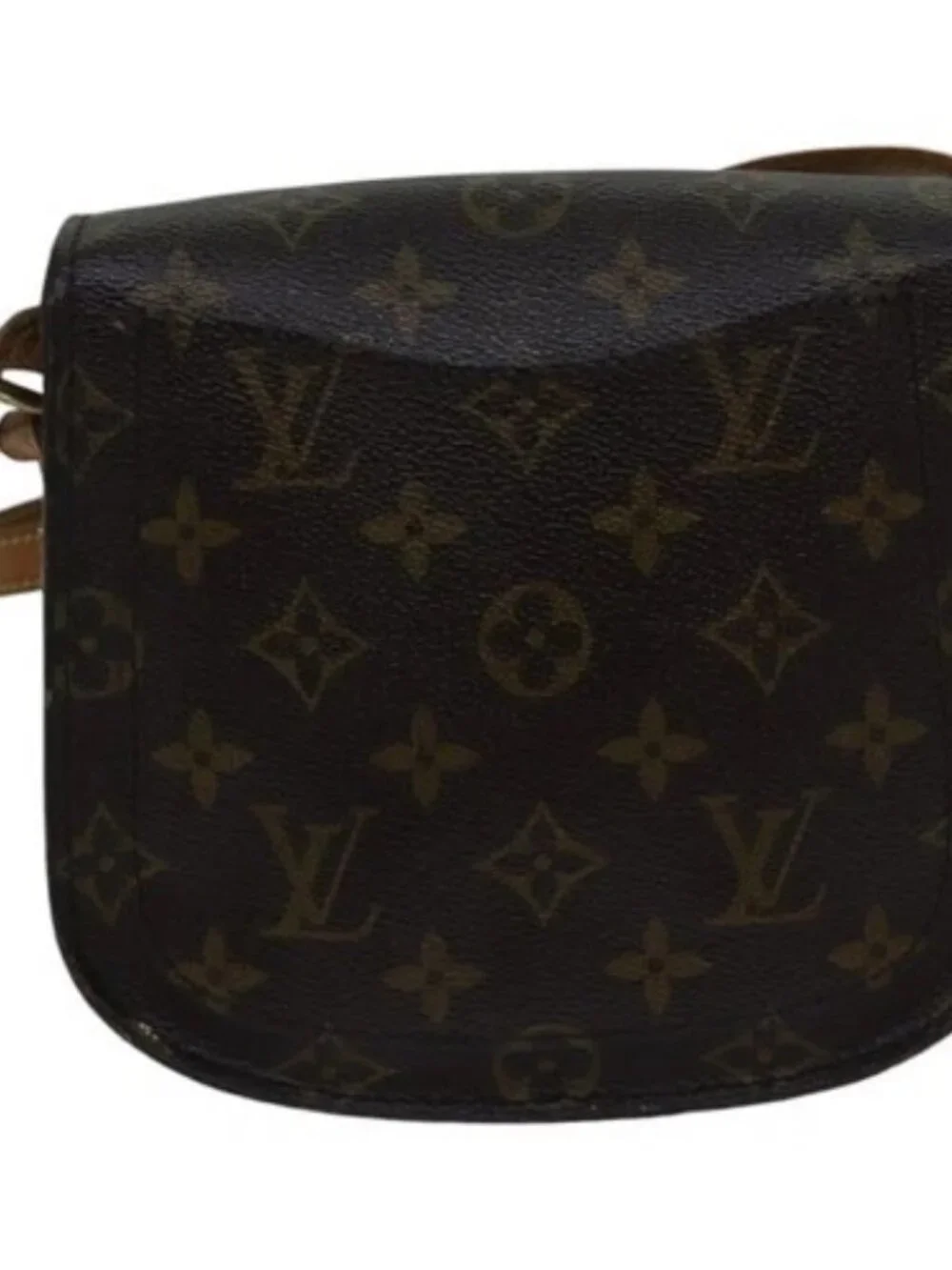 LOUIS VUITTON Monogram Saint Cloud PM Shoulder Bag M51244 LV Auth bs17627